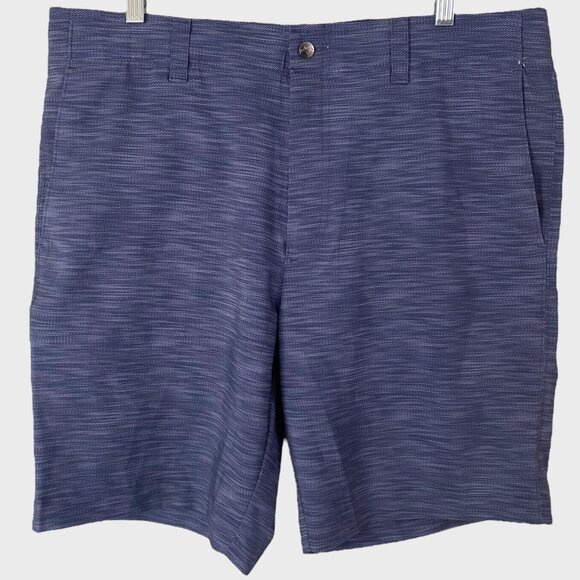 Callaway Stretch Performance Golf Short Blue Men's 36 Athletic Flat-Front New - Picture 1 of 8